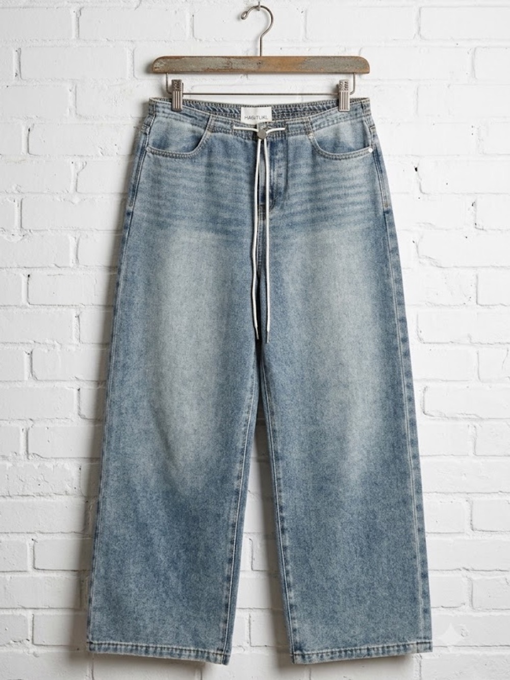 Habitual Jade Wide Leg Drawstring Jeans - Size 8/29